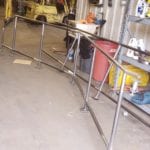 custom made stainless steel handrail