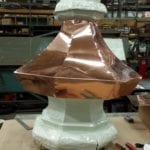 custom copper piece
